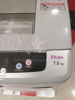 ABANS 7.5KG NEW WASHING MACHINE