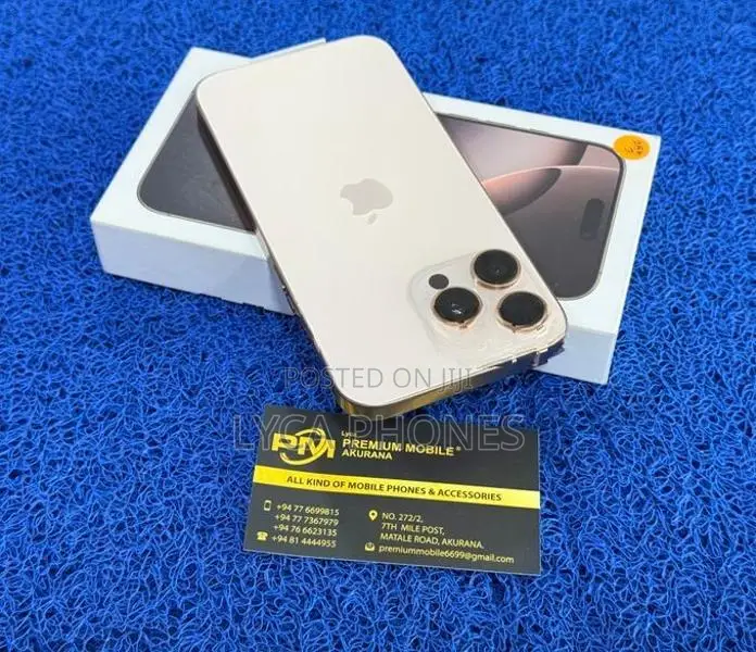 Apple iPhone 16 Pro Max 512GB (Used)