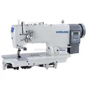Worlden Direct Drive Double Needle Lock-Stitch Machine Heavy Fabric