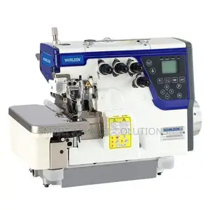 Worlden Five Thread Full Automatic Stepper Motor Overlock Machine
