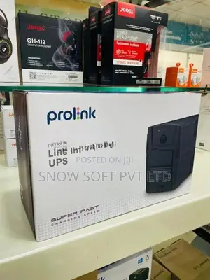 Prolink 650VA line Interactive Fast Charging UPS