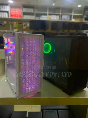 Desktop Computer i3 6th Gen 8GB RAM 128GB SSD 500GB HDD RGB Gaming Pc