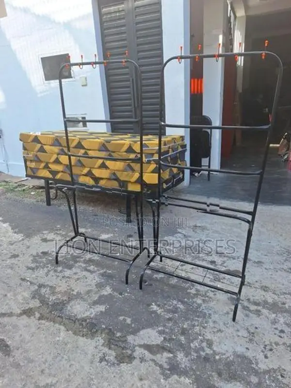 Cloth Racks Steel Black Color