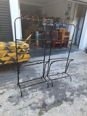 Cloth Racks Steel Black Color