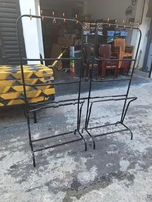 Cloth Racks Steel Black Color