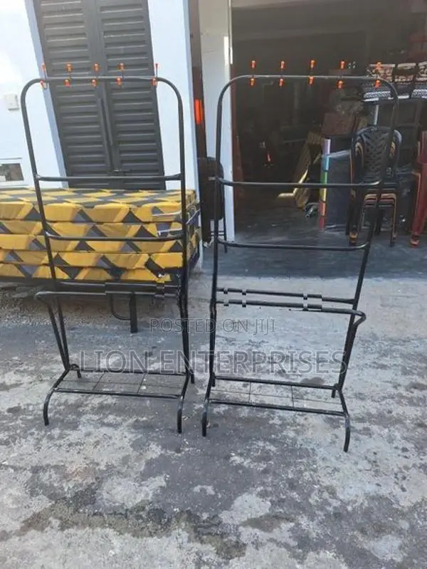 Cloth Racks Steel Black Color