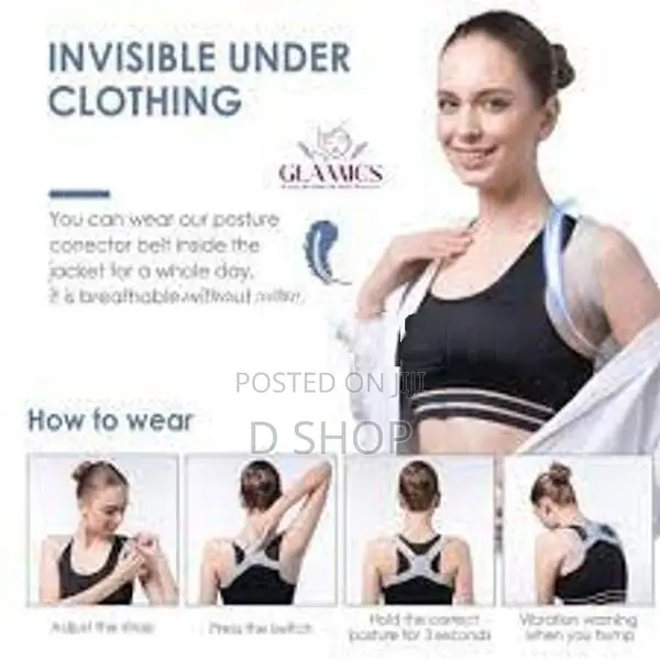 Back Posture Corrector + Smart Vibration - Sensor