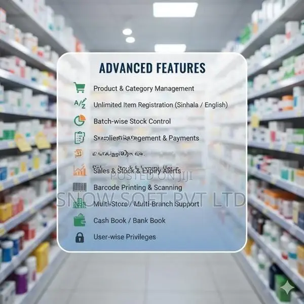 Pos Pharmacy Cashier Billing Stock Management System
