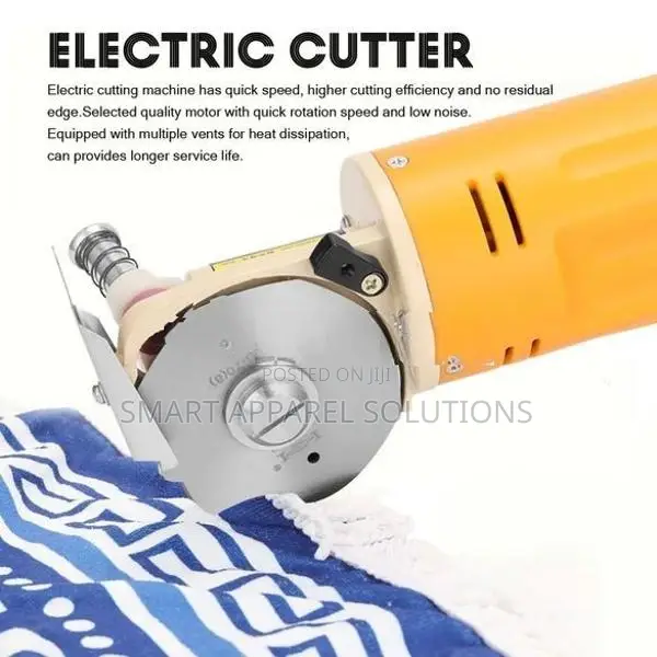 Handheld Portable Round Blade Electric Cloth Cutter Machine