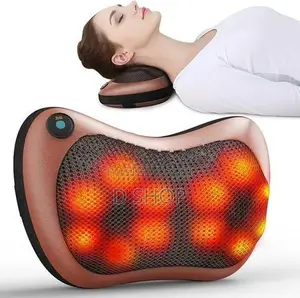2 in 1 Car & Home Body Massager Pillow Neck Heat