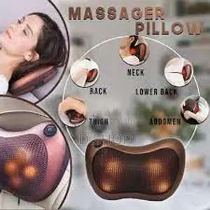 2 in 1 Car & Home Body Massager Pillow Neck Heat