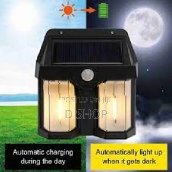 Solar lamp - Interaction Wall Light with Sensor Wireless Double LED