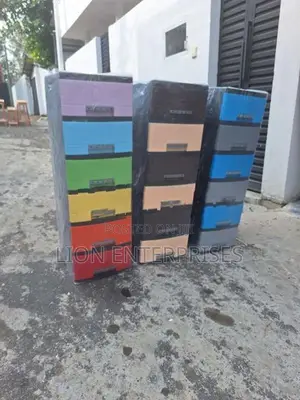 6 Drawer Plastic Cupboards