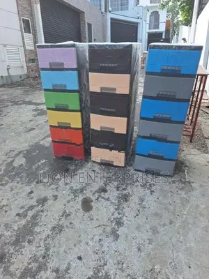 6 Drawer Plastic Cupboards