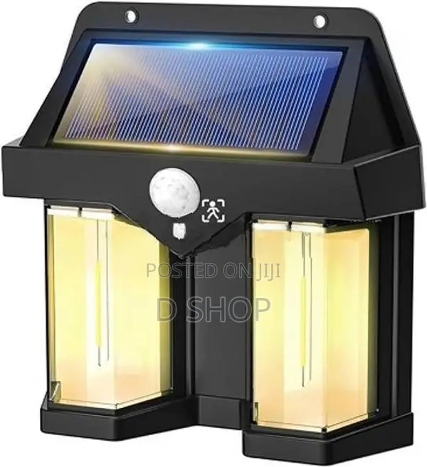 Solar lamp - Interaction Wall Light with Sensor Wireless Double LED