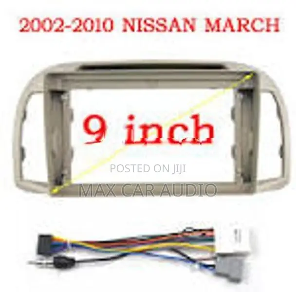 Nissan March 9 Inch Car Setup Panel