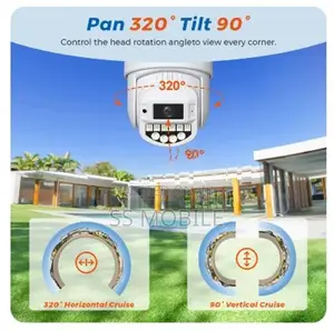 10MP Wifi Dual Lens PTZ Camera