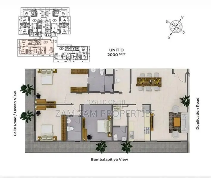 Super Luxury Modern Apartment For Sale in Colombo 3
