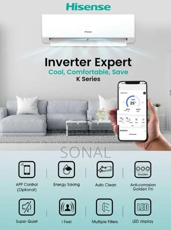 Hisense 12000 BTU Smart Inverter Air Conditioner