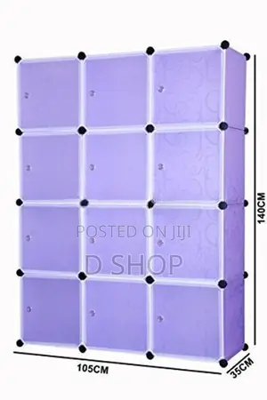 DIY- 16 Cubes Storage- Wardrobe - Cupboard Storager