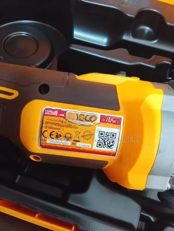 Ingco 20V Cordless Angle Grinder 100mm CAGLI2210031 Herman HT 0293