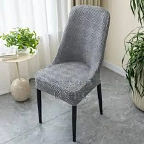 Dining 6 PCs Chair covers - Stretchable Elastic Cloth Cover Set