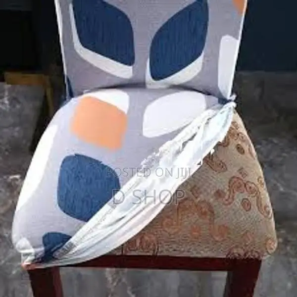 Dining 6 PCs Chair covers - Stretchable Elastic Cloth Cover Set