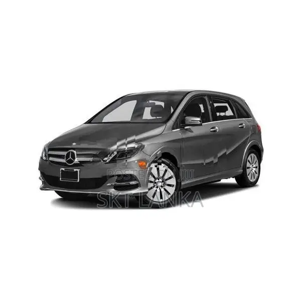 Genuine Mercedes B Class B250e 2018 front black leather seats