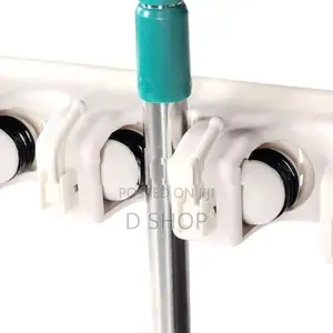 Broom, Mop Holder Organizer Wall Mounting