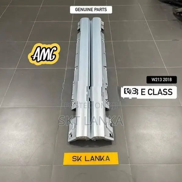 Genuine Mercedes E Class E200 E350e AMG 2018 side skirts