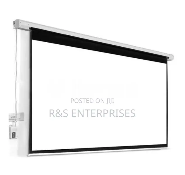 120"×90" Electric Screen with Remote