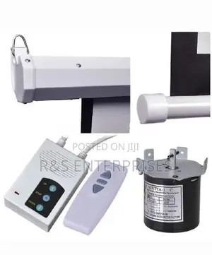 120"×90" Electric Screen with Remote