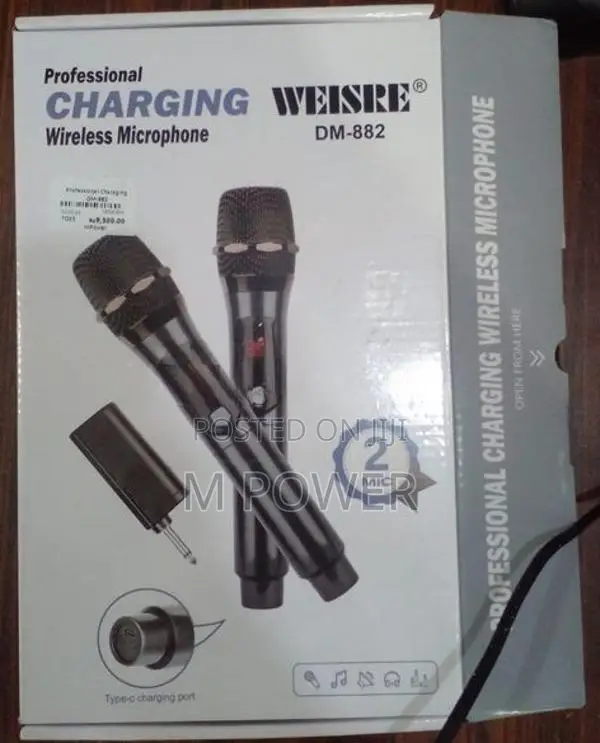 Charging Wireless Microphone (DM-882)