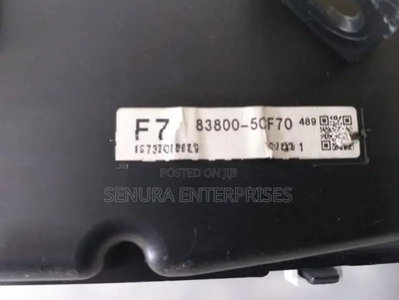 Toyota Aqua Nhp10 Meter Board
