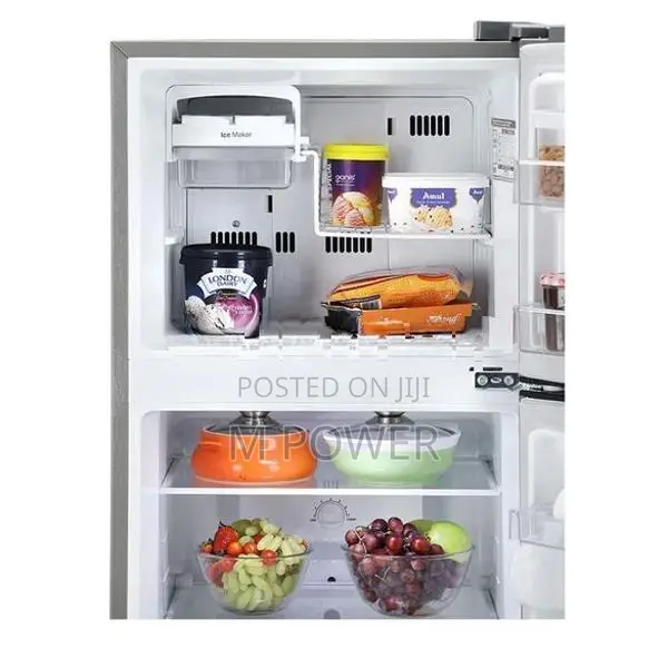 LG Double Door Refrigerator Smart Inverter 260L (GL-K272SLBB)