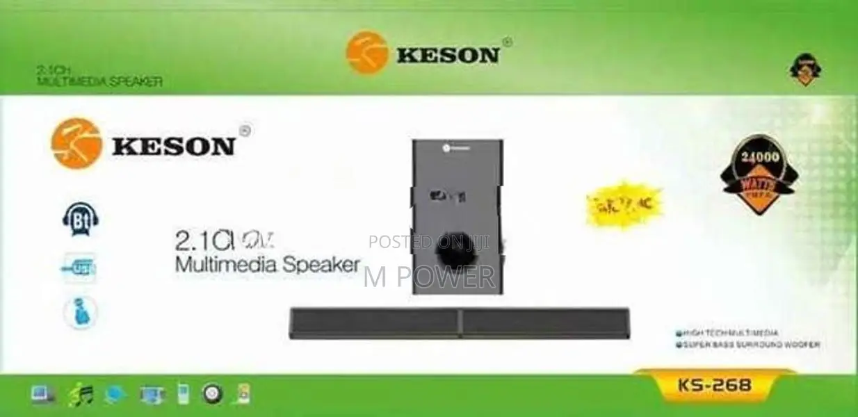 Keson Multimidea Speaker2.1CH(KS-268)