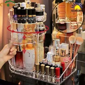 ROTATING MAKEUP ORGANIZER BASE 360°