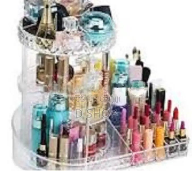 ROTATING MAKEUP ORGANIZER BASE 360°