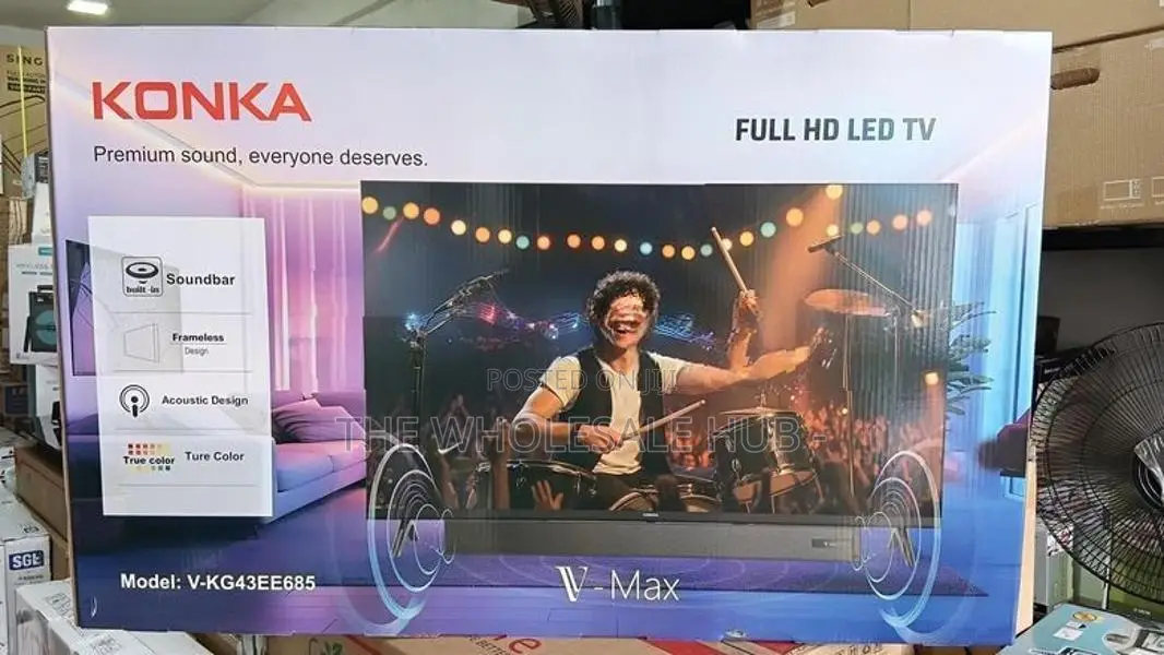 Konka 43" V-Max Full HD LED TV