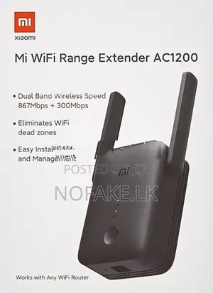 Xiaomi Mi Extender N300 and AC1200 Dual Band Wifi For 4G 5G