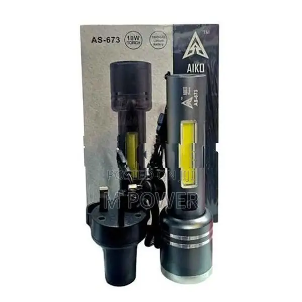 Aiko Rechargeable Torch (AS-673)