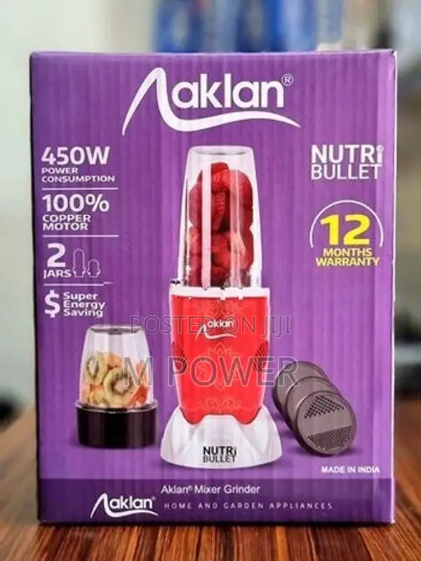 Aklan Mixer Grinder Nutri Bullet