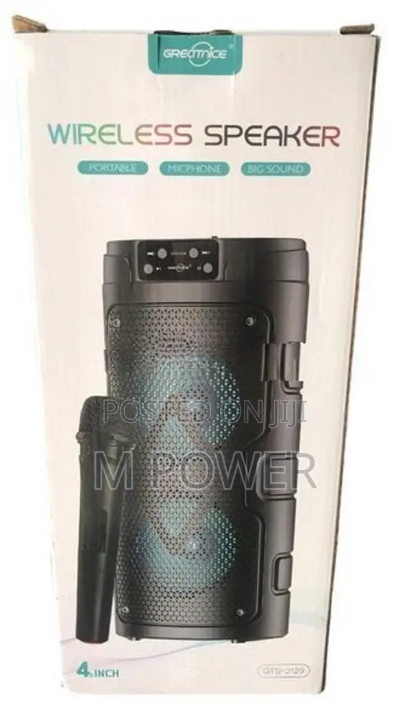 Greatnice Wireless Speaker 4" (gts-2129)