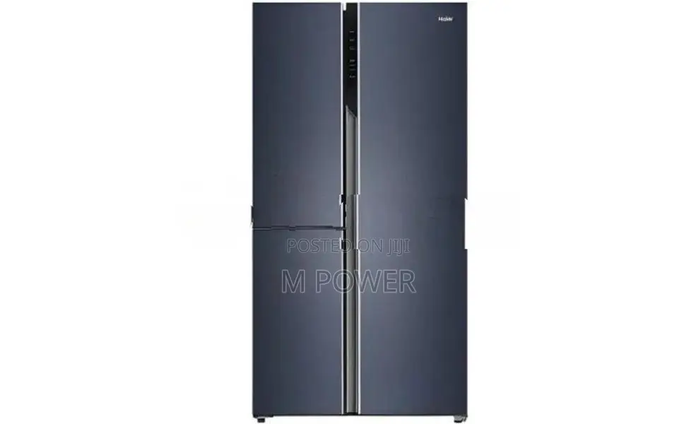 Haier Side By 3 Door Refrigerator 598L(HRRFDBS683KG)