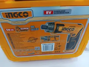 Ingco 8V Cordless Screwdriver 6Nm Herman HT 0315