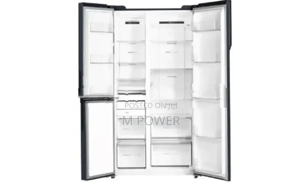 Haier Side By 3 Door Refrigerator 598L(HRRFDBS683KG)