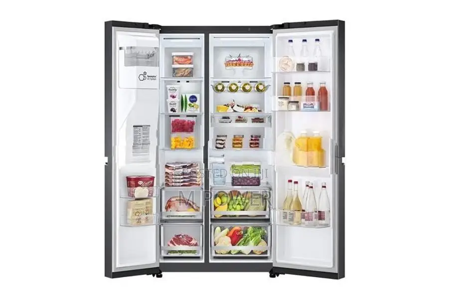 Haier Side By 3 Door Refrigerator 598L(HRRFDBS683KG)
