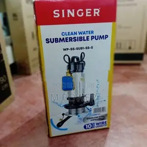 Singer Submersible Pump -Ss Impeller-108 Ft,1.0 Hp(wp-Ss-Sub1-Ss-S)