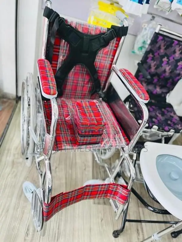 Children Wheel Chair Pediatric with Safety Belt