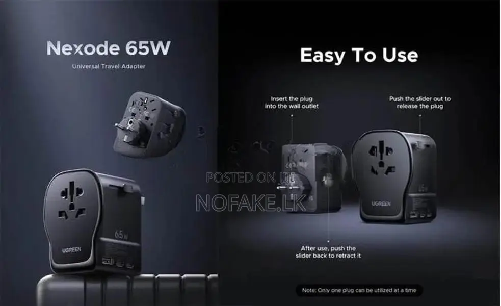 UGreen 65W Universal Travel Adapter